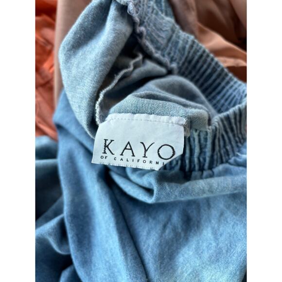 Vintage Denim Maxi Skirt Sz. S, 90s, Button Down, Classic, Light Wash, Grunge - Picture 4 of 4